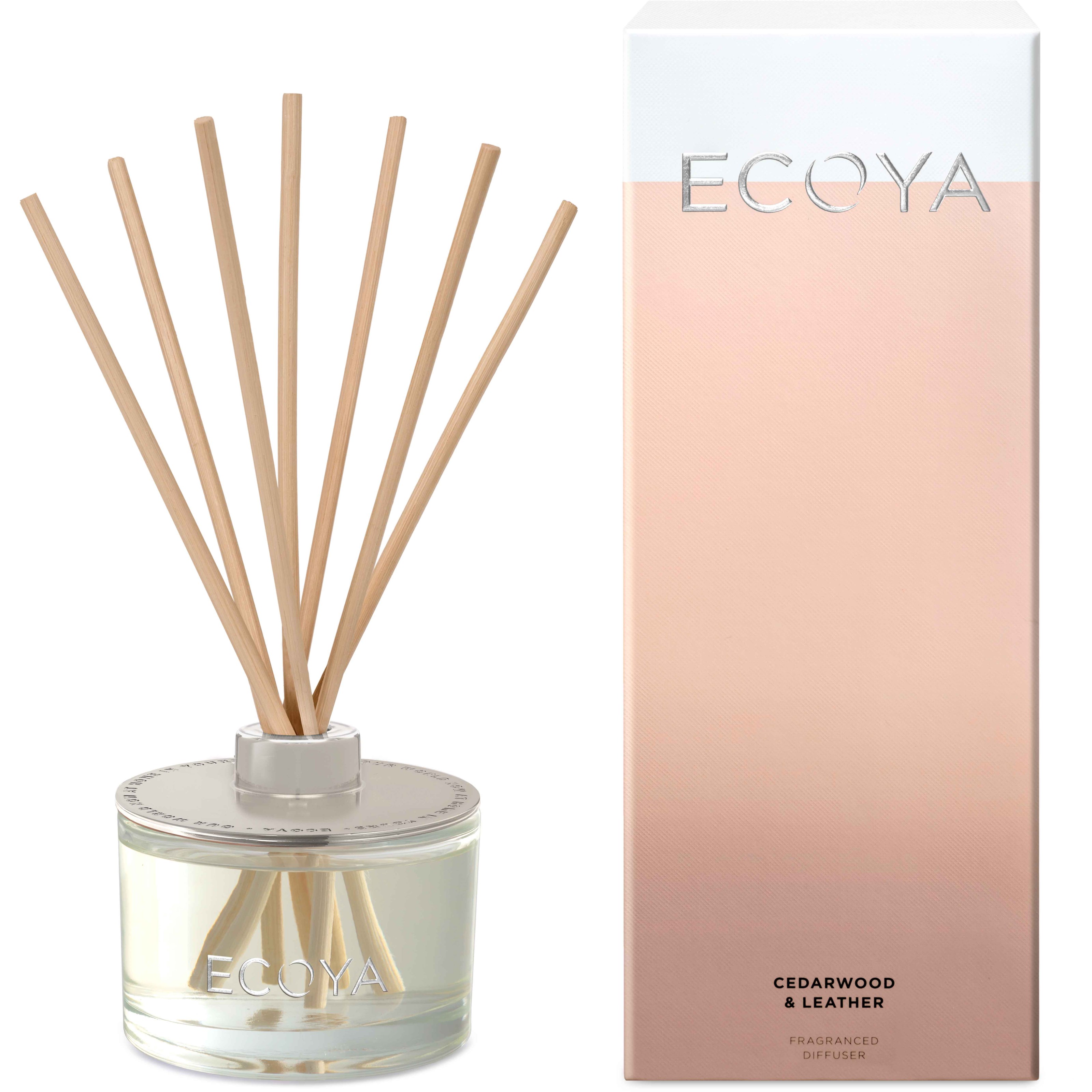 Ecoya Core Collection Reed Diffuser Cederwood & Leather 200 ml