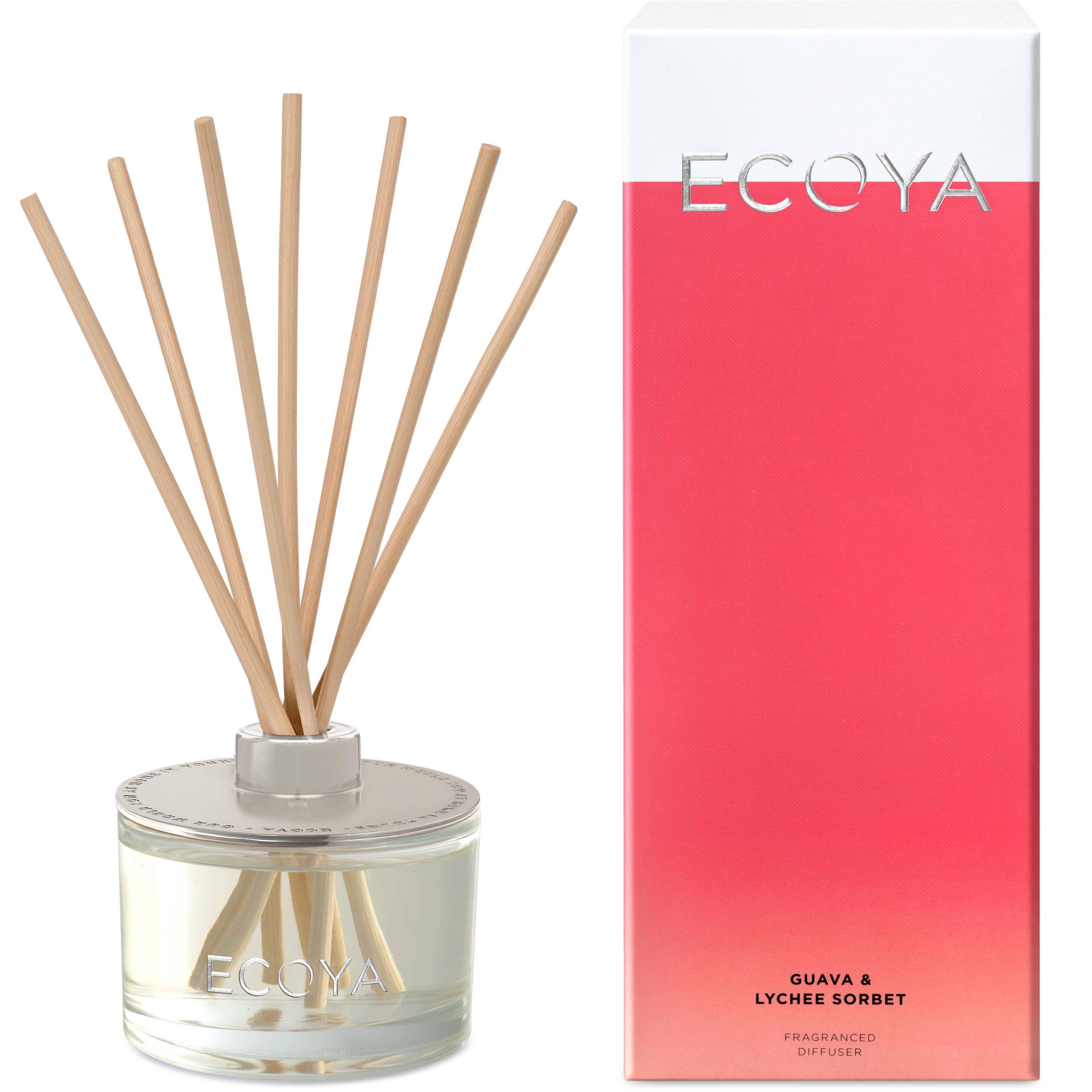 Läs mer om Ecoya Core Collection Reed Diffuser Guava & Lychee 200 ml