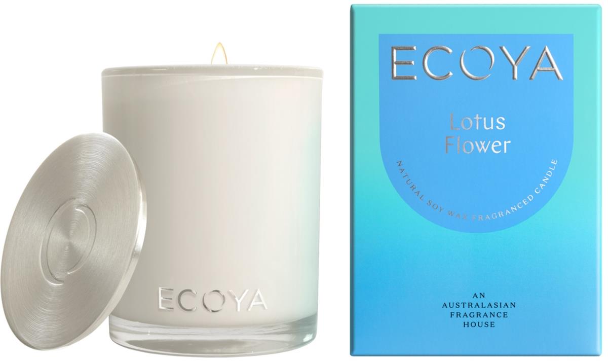 Ecoya Lotus Flower Fragranced Candle 80 g