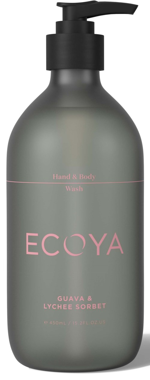 Ecoya Guava & Lynchee Sorbet Hand & Body Wash 450 ml