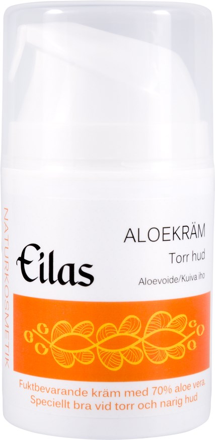Eilas Naturkosmetik Aloekräm Torr Hud 50 ml