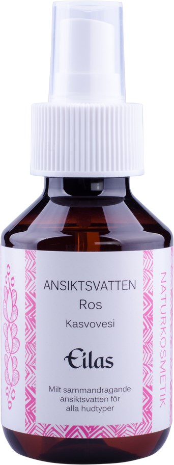 Eilas Naturkosmetik Ansiktsvatten Ros 100 ml