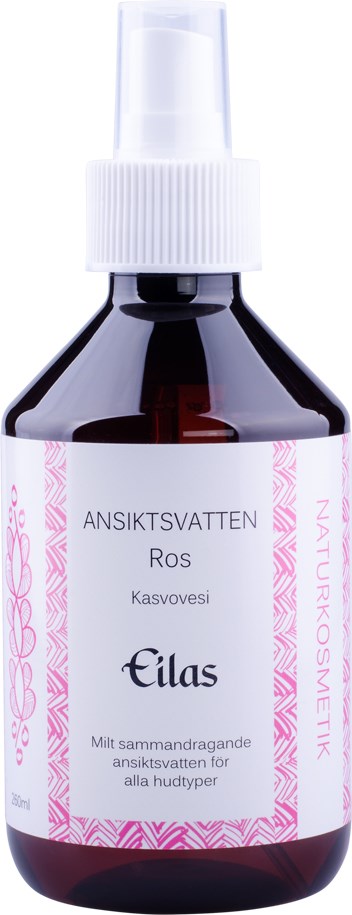 Eilas Naturkosmetik Ansiktsvatten Ros 260 ml