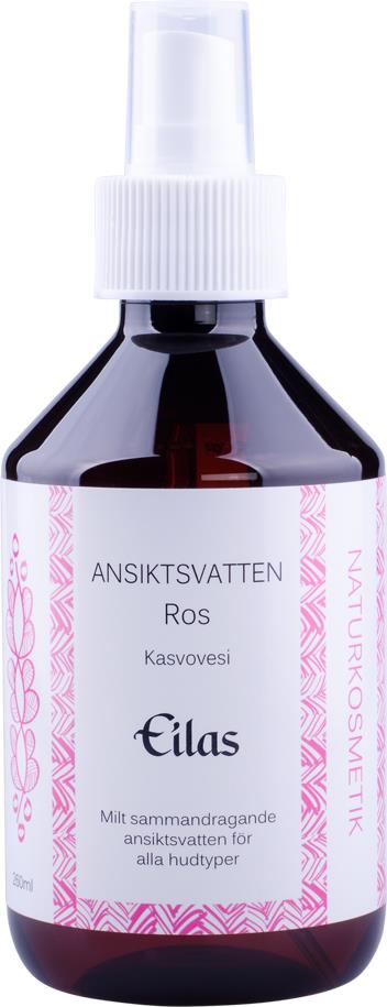 Eilas Naturkosmetik Ansiktsvatten Ros 260 ml