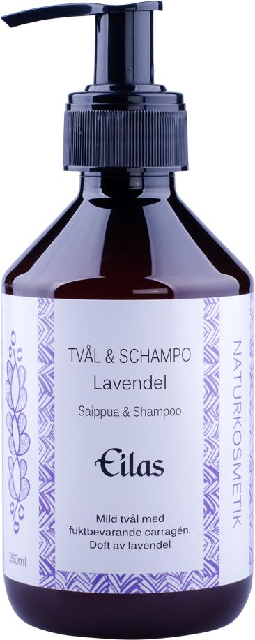Eilas Naturkosmetik Tvål & Schampo Lavendel 260ml