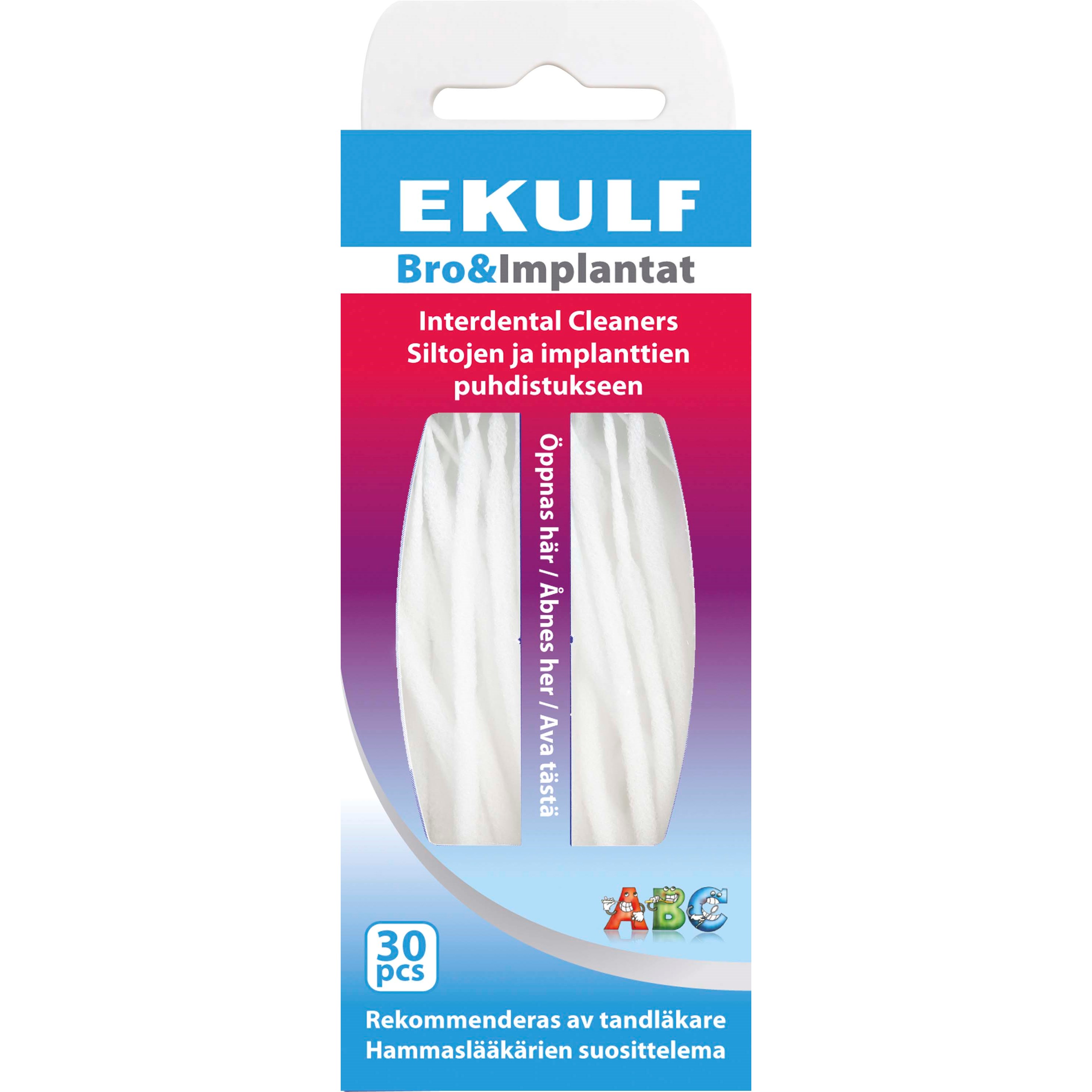 Läs mer om EKULF Interdental Floss For Dental Bridge Implants