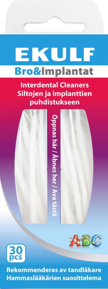 Ekulf Interdental Floss For Dental Bridge Implants