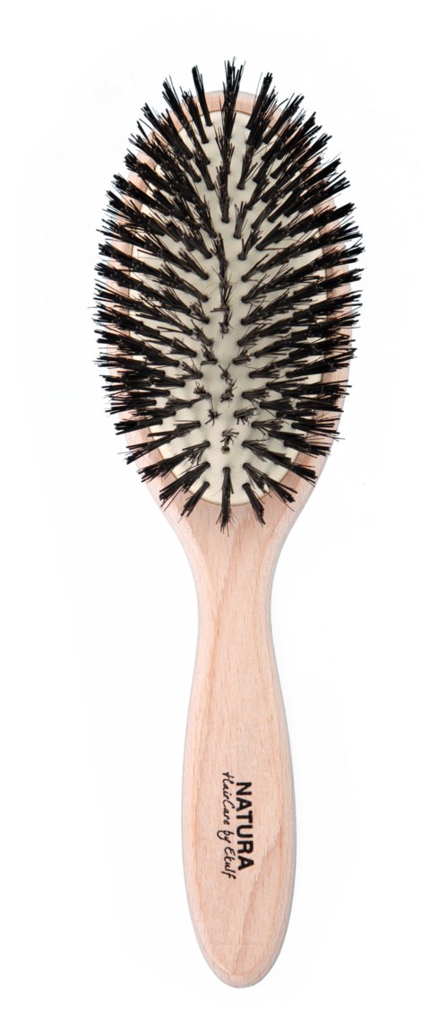 EKULF Natura oval brush mixed resin pins