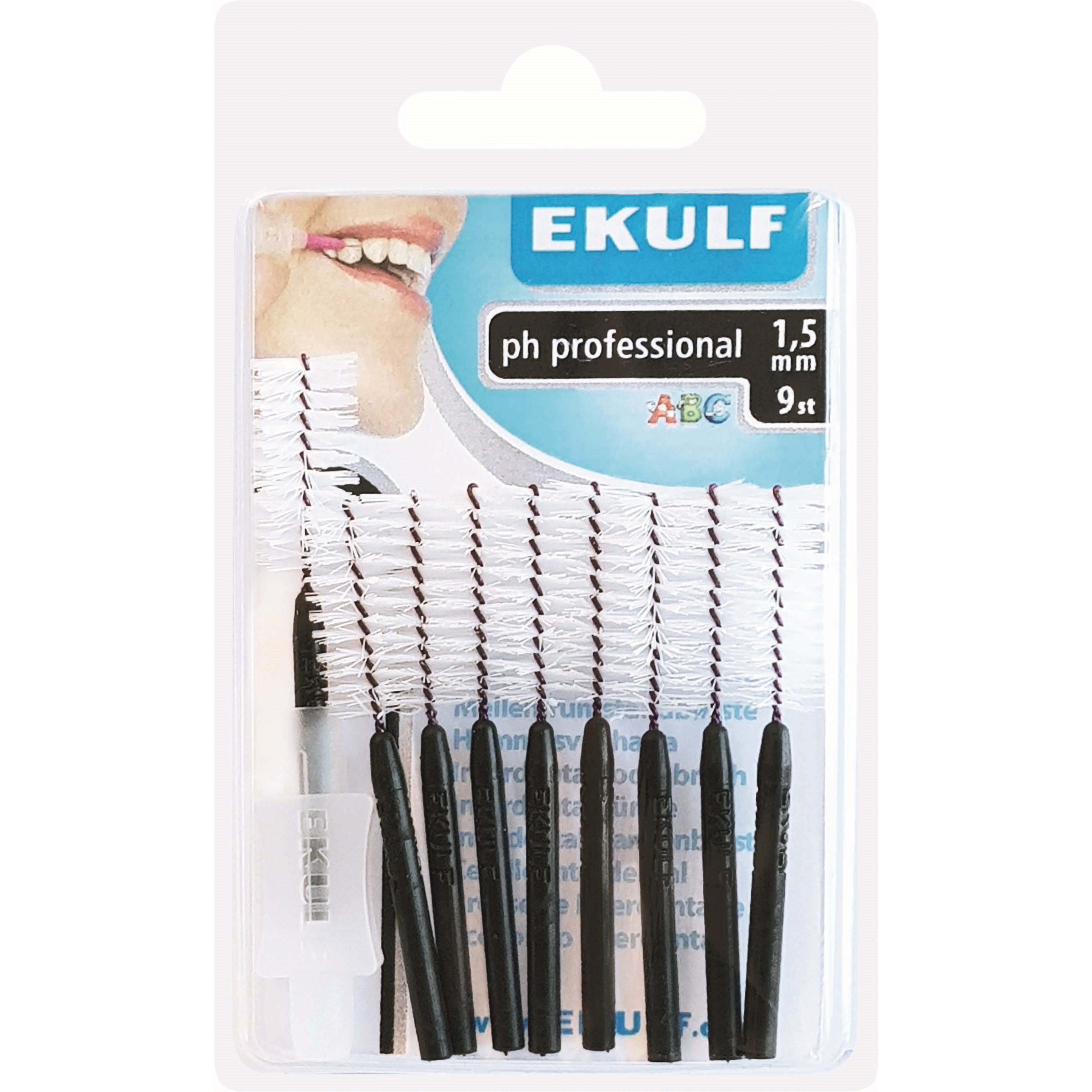 EKULF pH professional 1,5mm 9 Pcs