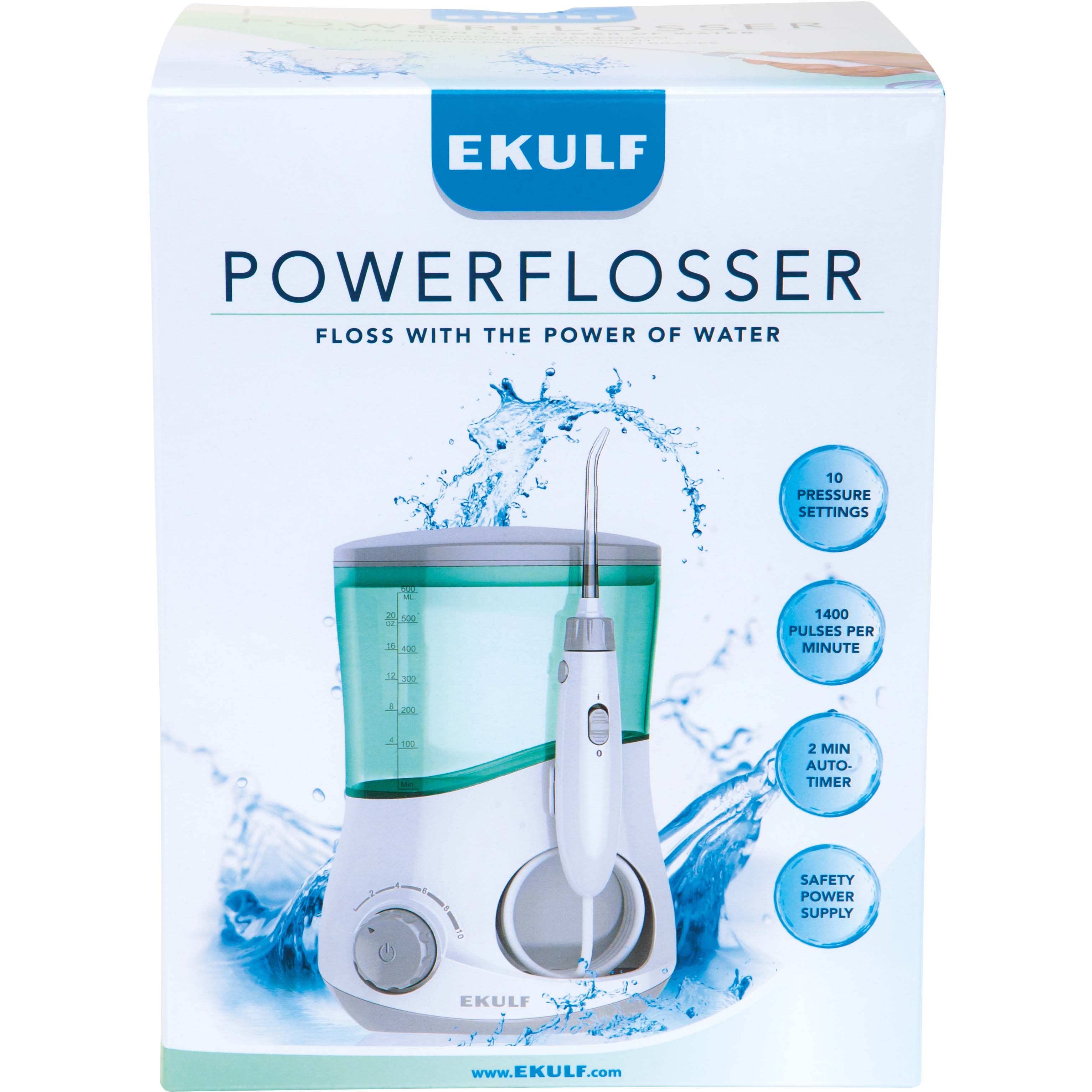 Läs mer om EKULF PowerFlosser Power Flosser