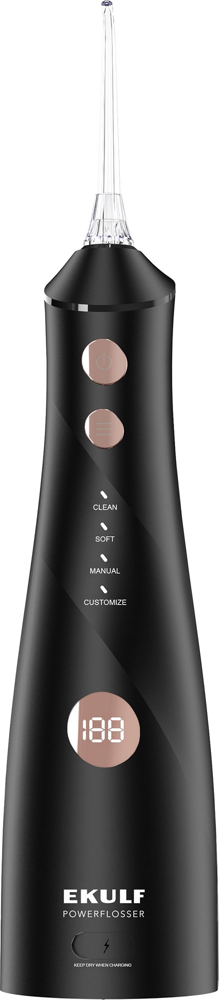 EKULF PowerFlosser Premium Black