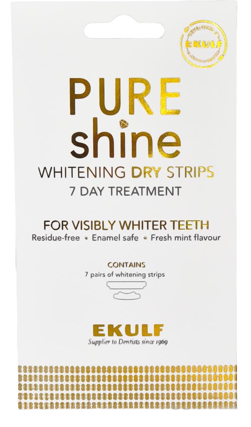 EKULF Pure Shine Whitening Dry Strips 7 st