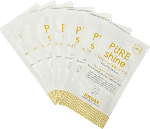 EKULF Pure Shine Whitening Dry Strips 7 st