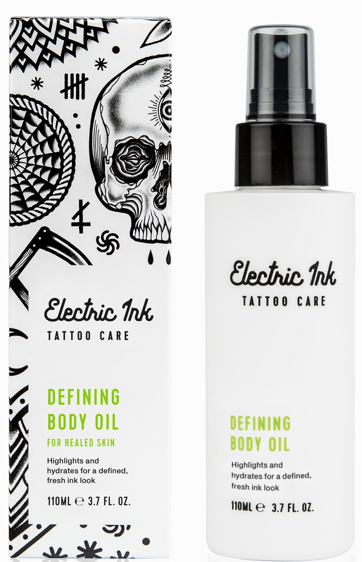 Electric Ink Tattoo Defining Body Oil 110 ml | lyko.com