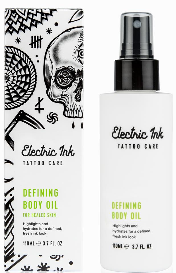 Electric Ink Tattoo Defining Body Oil