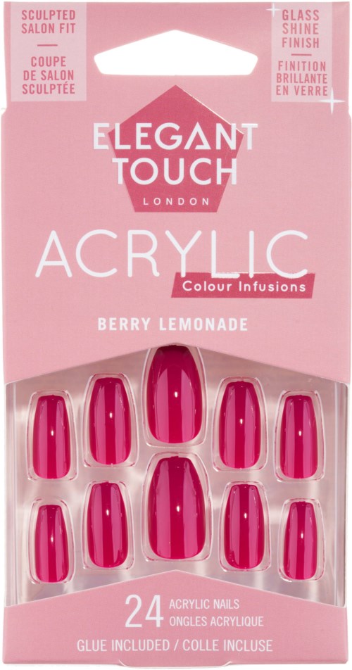 Elegant Touch Colour Acrylics Berry Lemonade