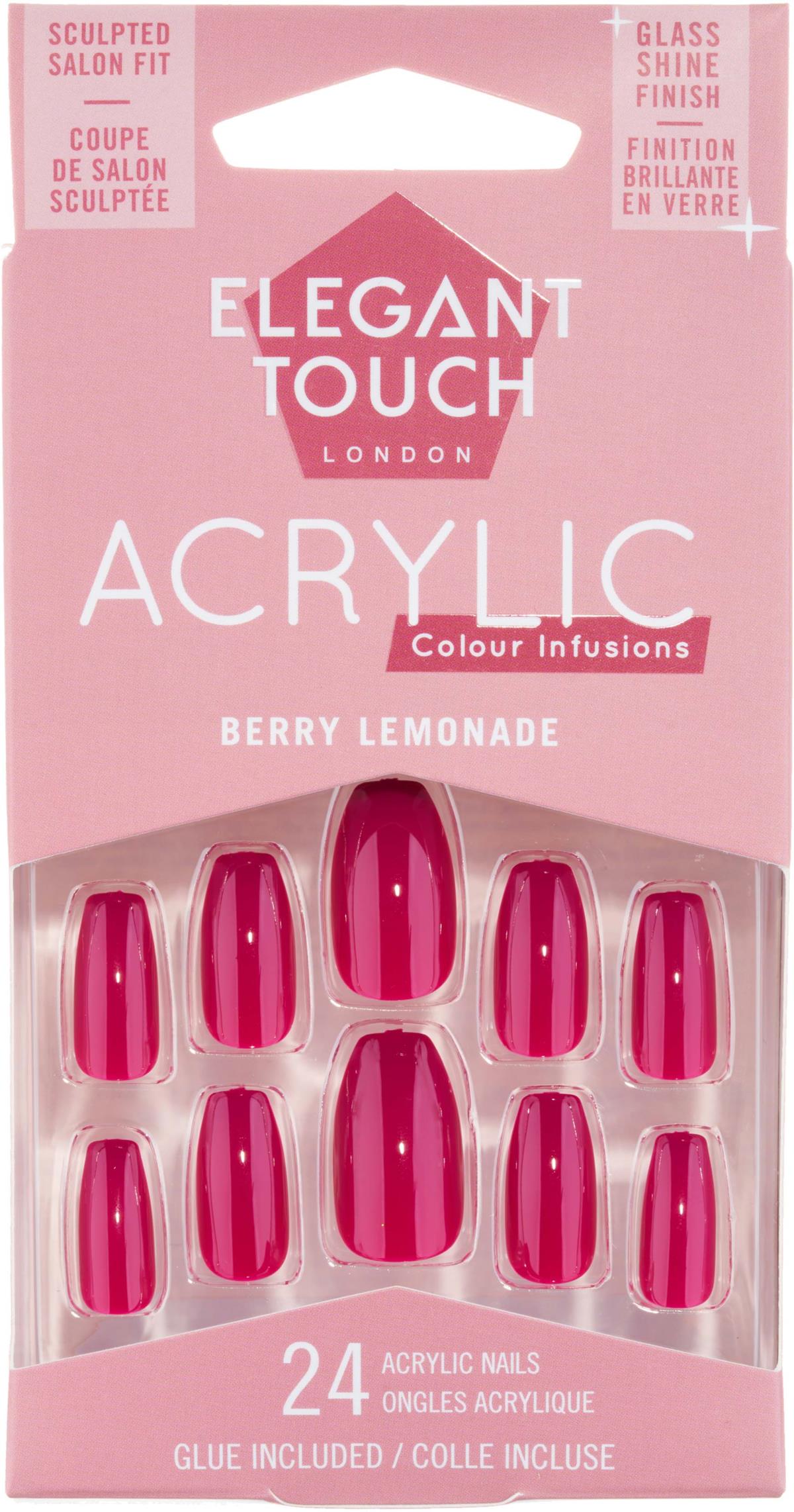 Elegant Touch Colour Acrylics Berry Lemonade