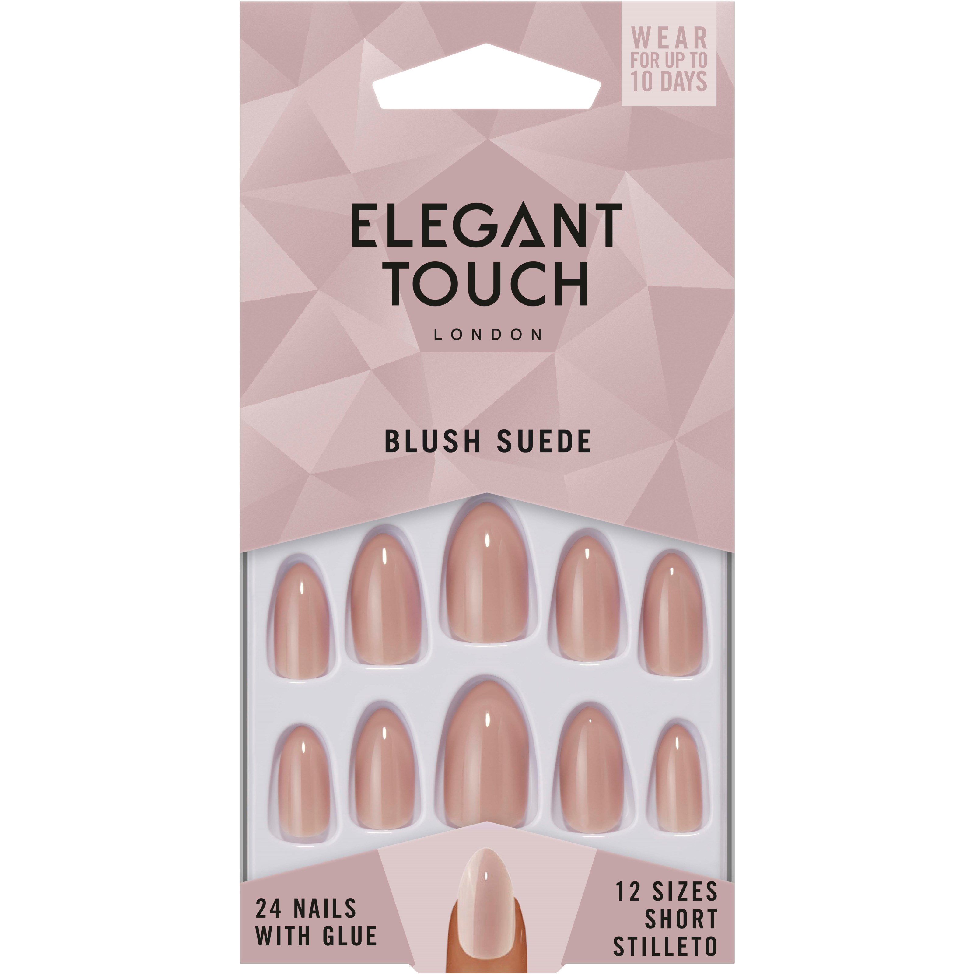 Läs mer om Elegant Touch Colour Blush Suede