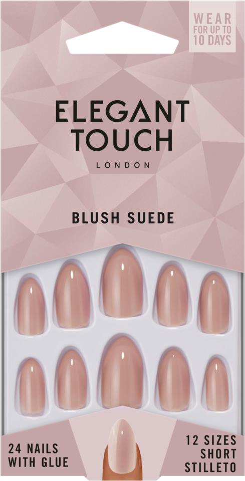 Elegant Touch Colour Blush Suede