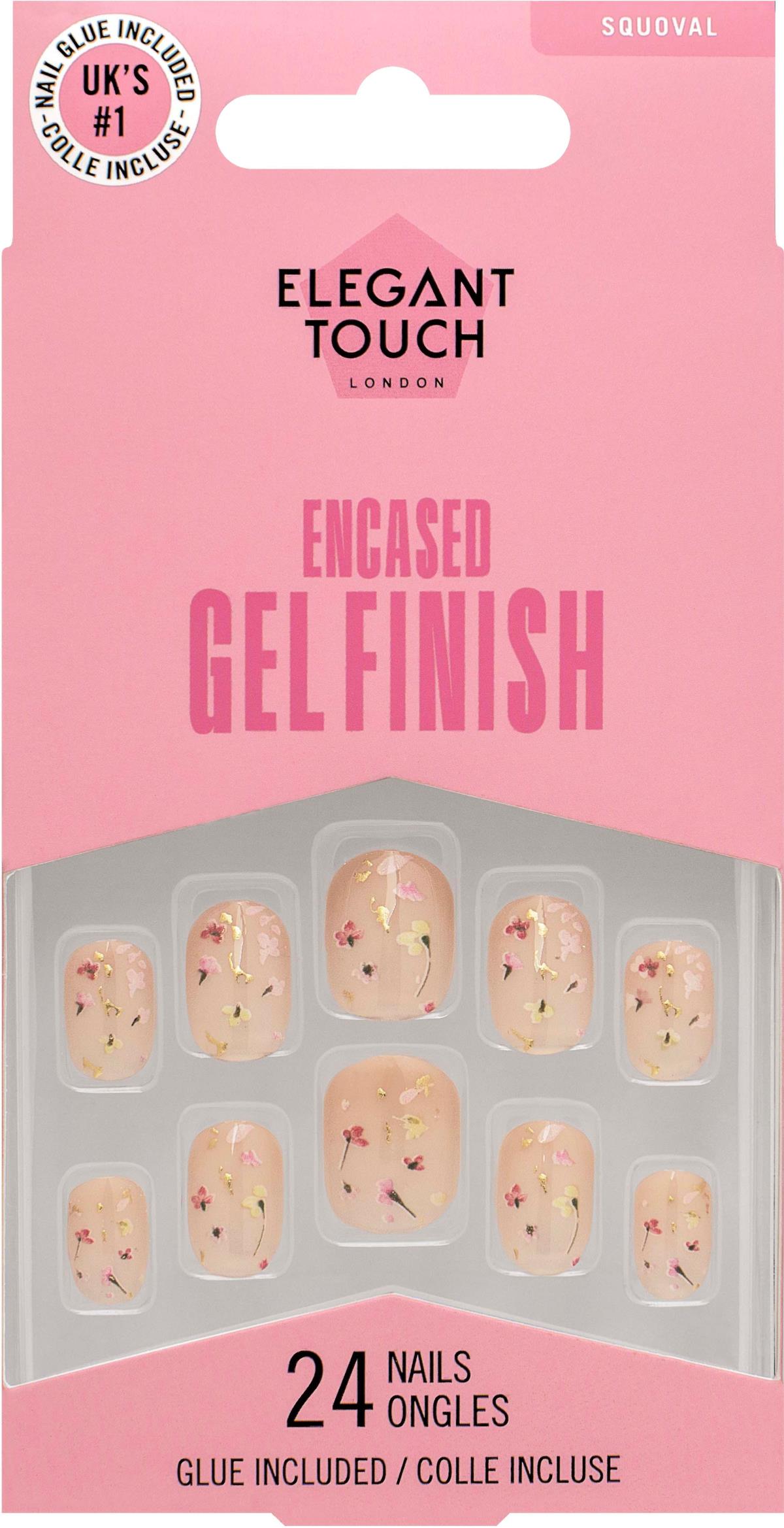 Elegant Touch Gel Finish Encased Gel Forever Flowers