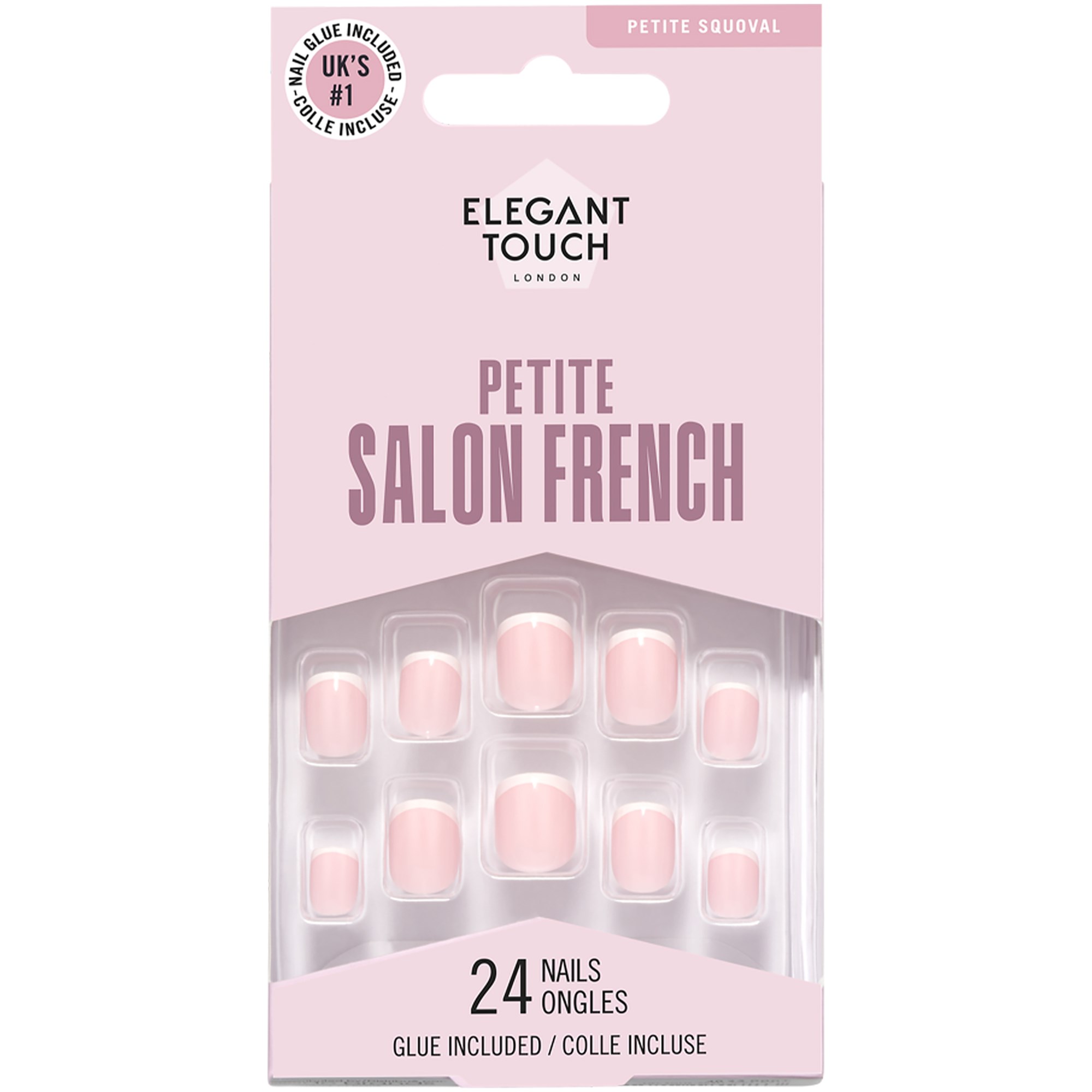 Elegant Touch Petite Nails French 154