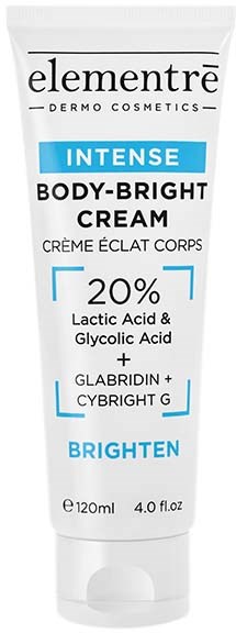 elementrē Body Bright 20% Lactic & Glycolic Acid 120 ml