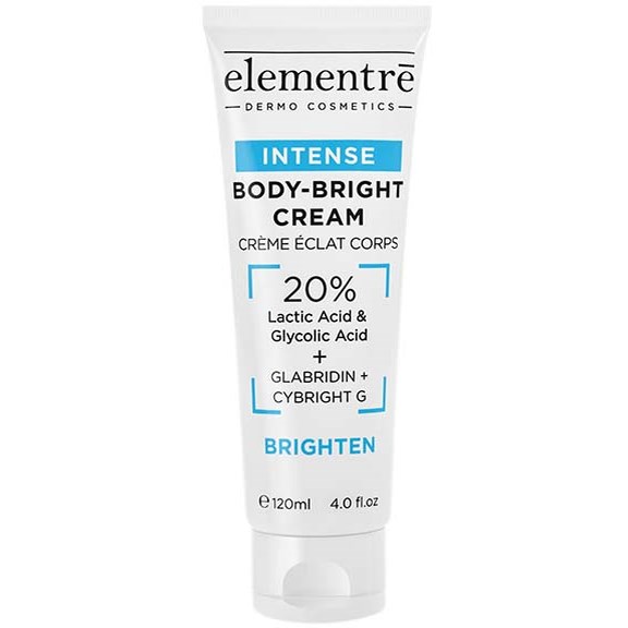 elementrē Body Bright 20% Lactic & Glycolic Acid 120 ml