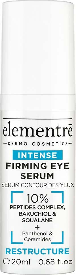 elementrē Firming Eye Serum 10% Peptides, Bakuchiol, Squalane 20 ml
