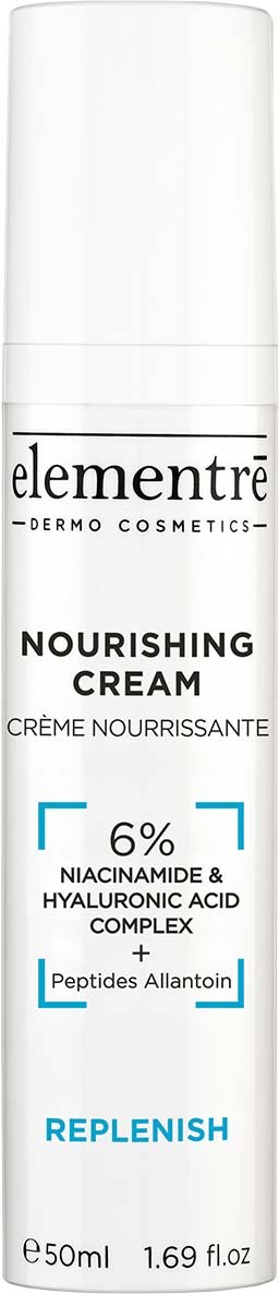 elementrē Nourishing Cream 6% Niacinamide & Hyaluronic Acid 50 ml
