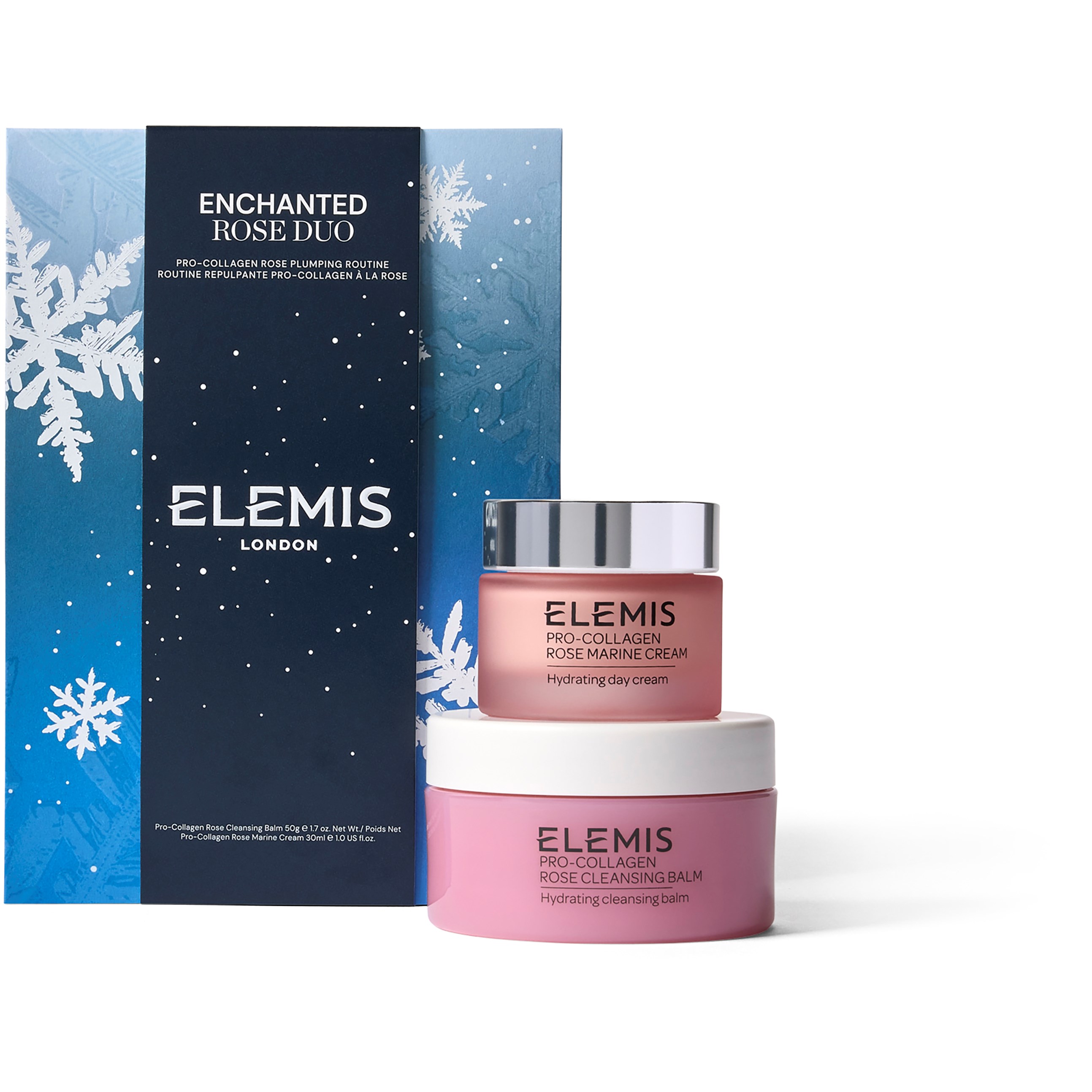 Elemis Enchanted Rose Duo Pro-Collagen Rose Plumping Routine (50 g + 30 ml)