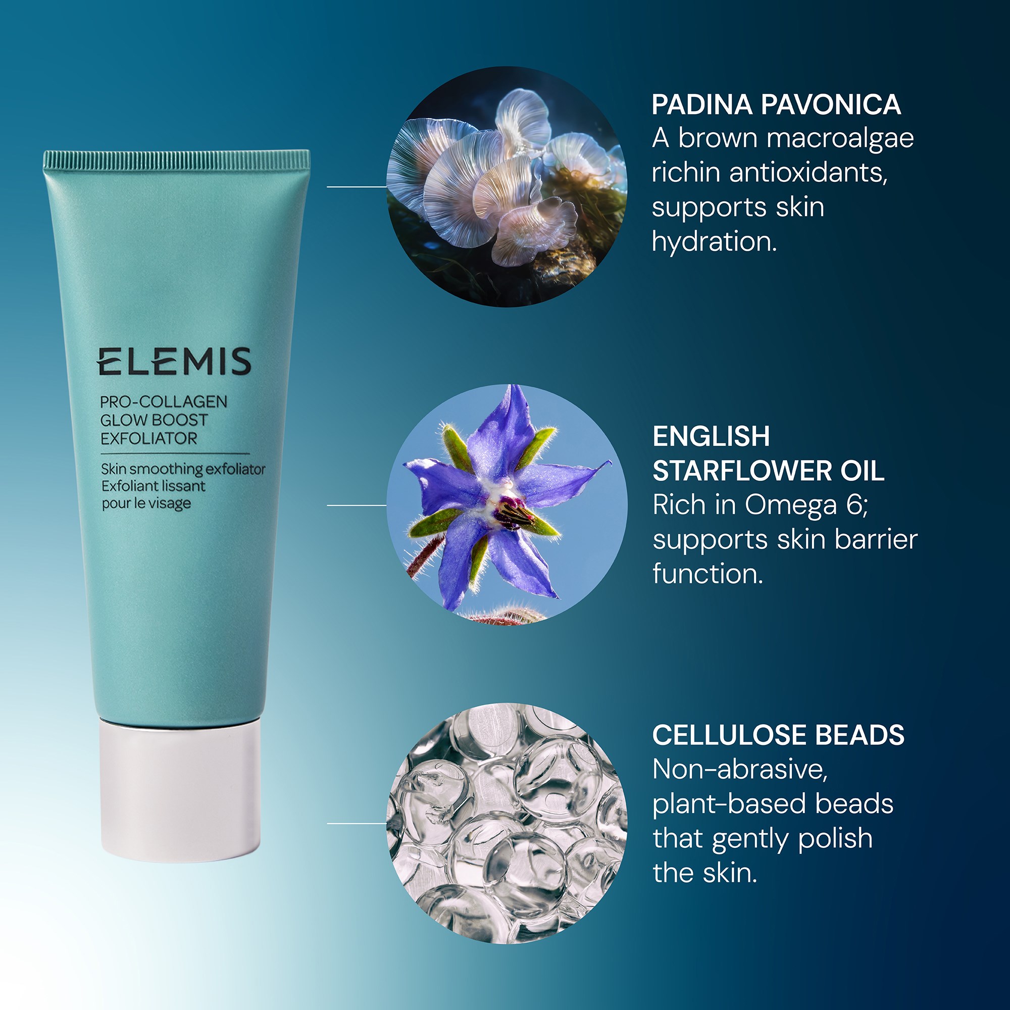 Elemis Pro-Collagen Glow Boost Exfoliator 100 ml (obrázok 6)