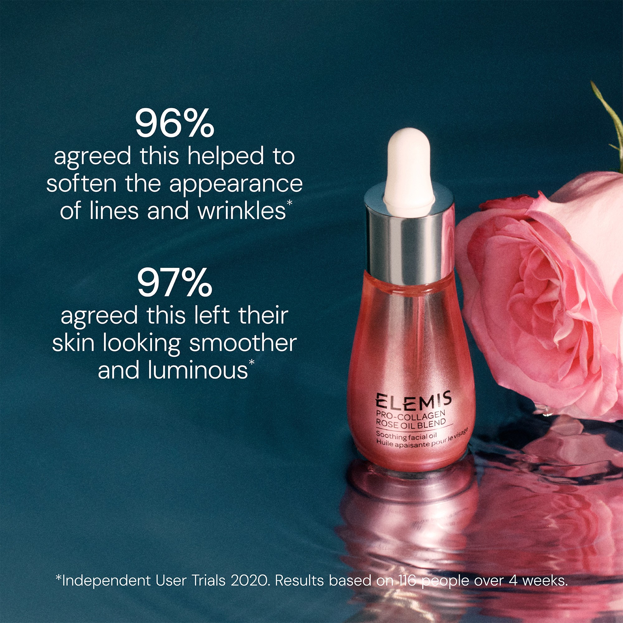 Elemis Pro-Collagen Rose Facial Oil 15 ml (obrázok 6)