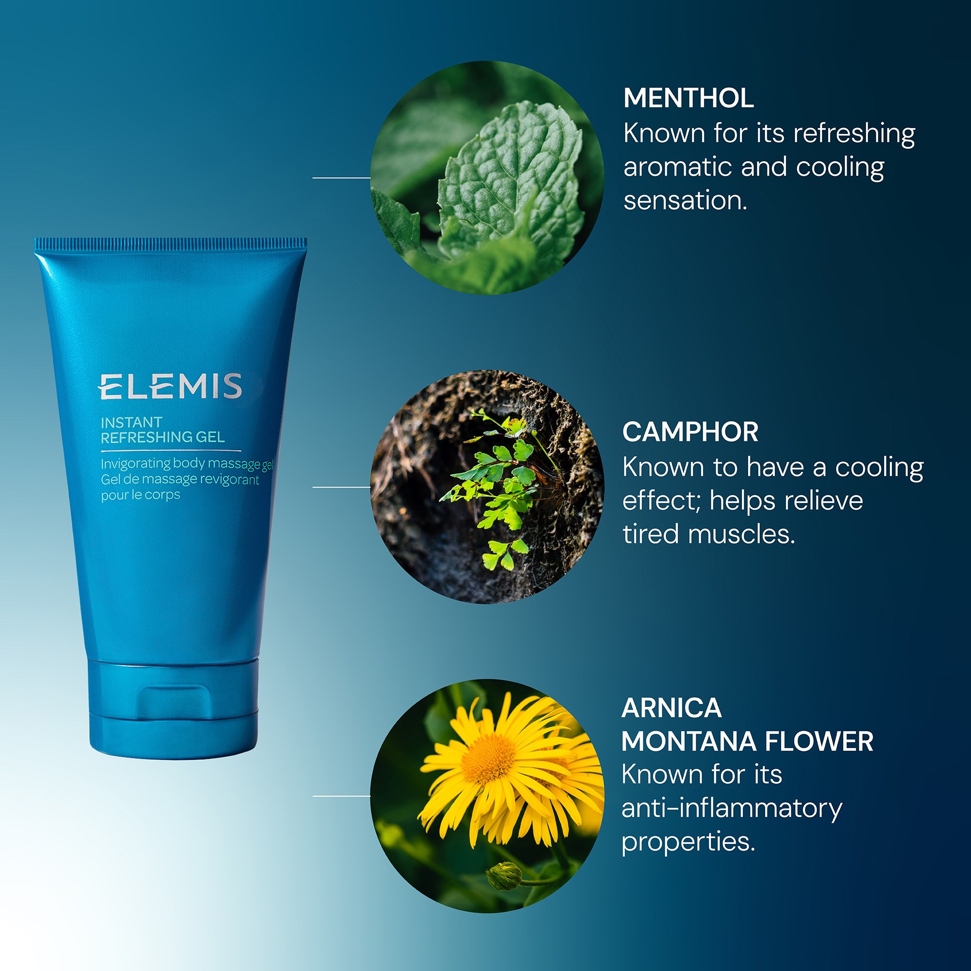 Elemis Spa At Home Body Performance Instant Refreshing Gel 150 ml (obrázok 6)