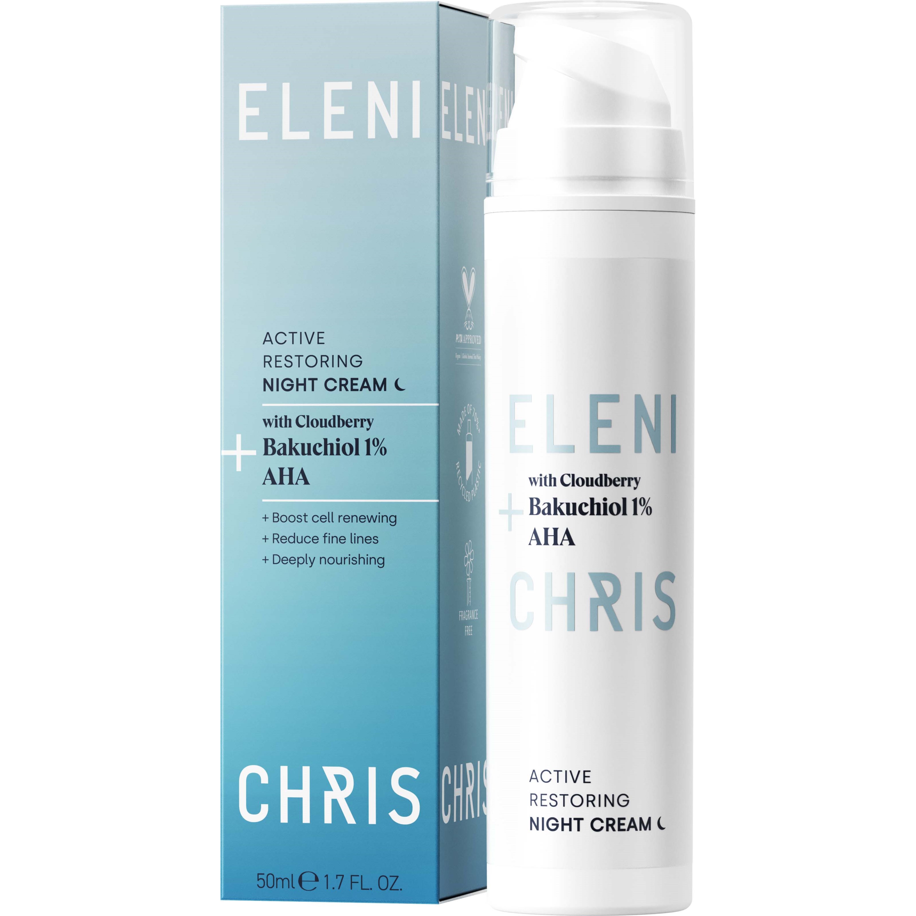 Eleni&Chris Active Restoring Night Cream 50 ml