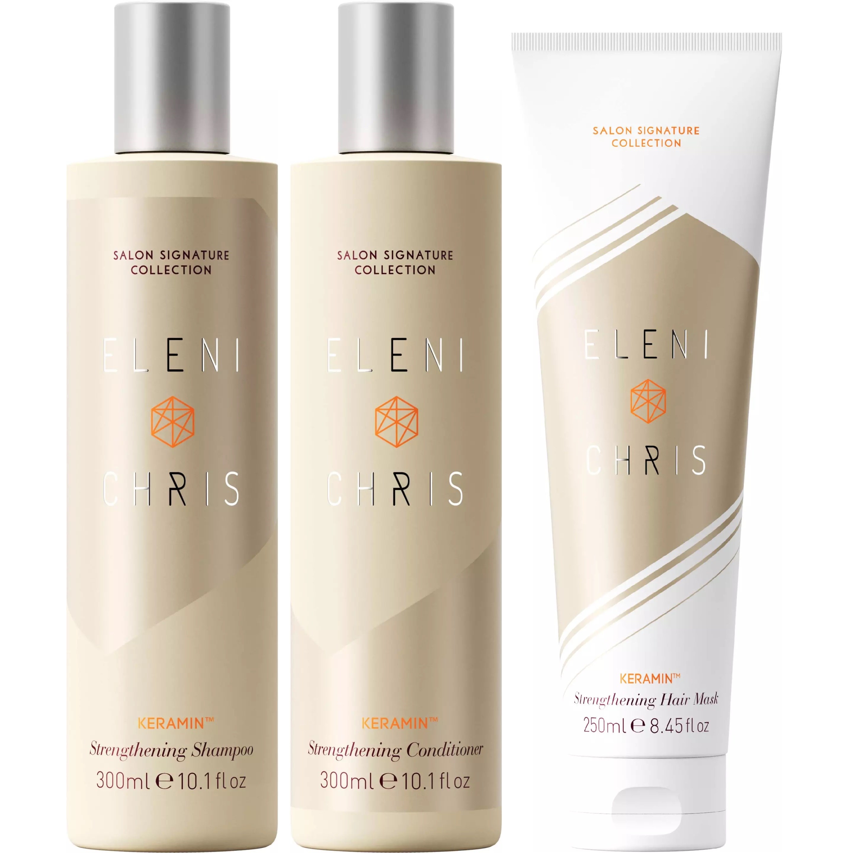 Eleni&Chris KeraMin™ Bundle Strengthening Shampoo 300 ml & Condit