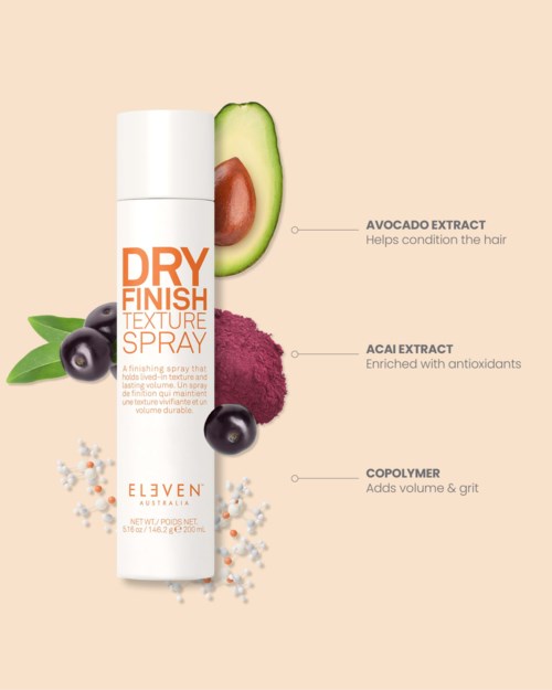 Eleven Australia Dry Finish Texture Spray 178 ml