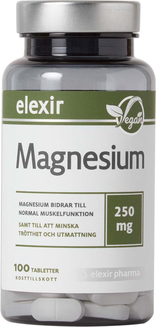 Elexir Pharma Magnesium 250mg 100 st