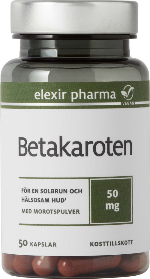 Elexir Pharma Betakaroten 50 st