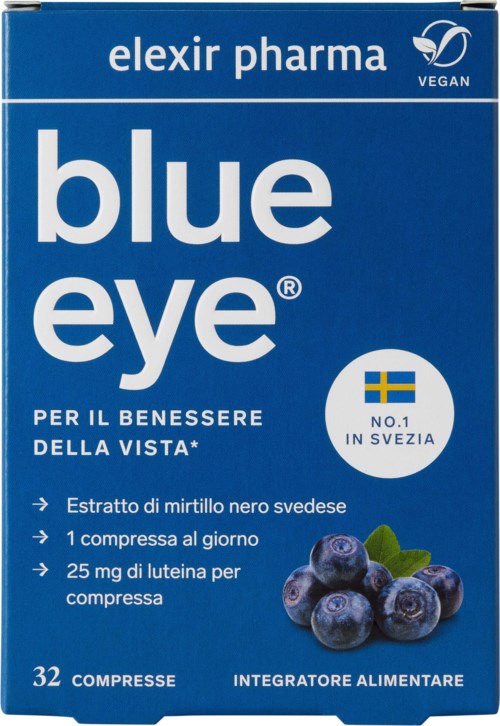 Elexir Pharma Blue Eye®, 32 tabletter 32 st