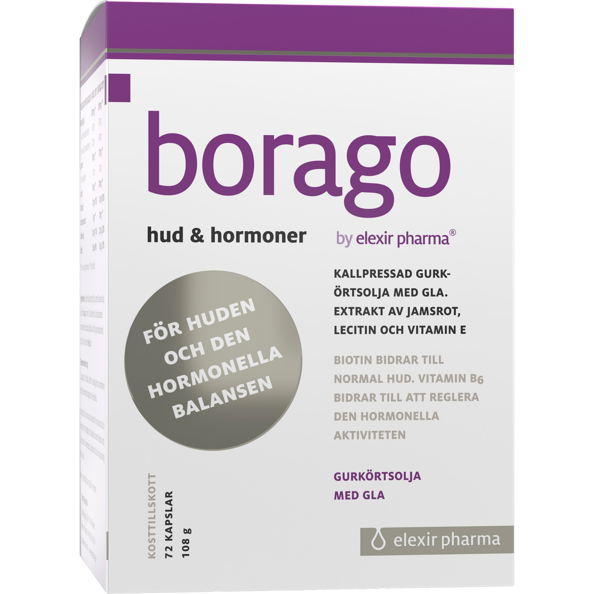 Elexir Pharma Borago 72 st