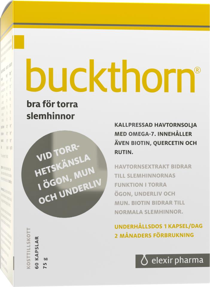 Elexir Pharma Buckthorn 60 kpl