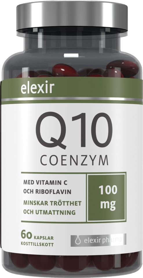 Elexir Pharma Coenzyme Q10 100mg 60st