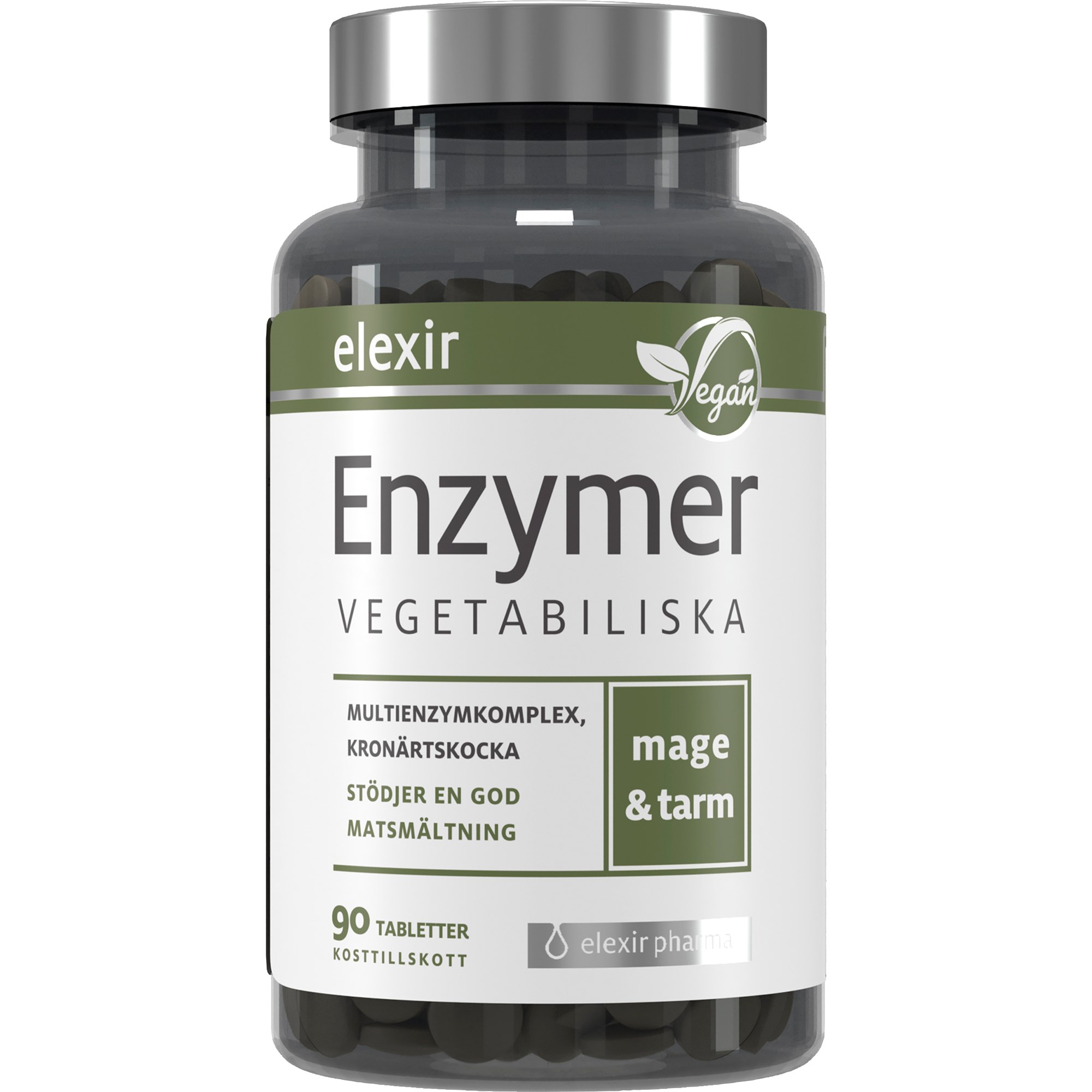 Elexir Pharma Enzymer 90 st