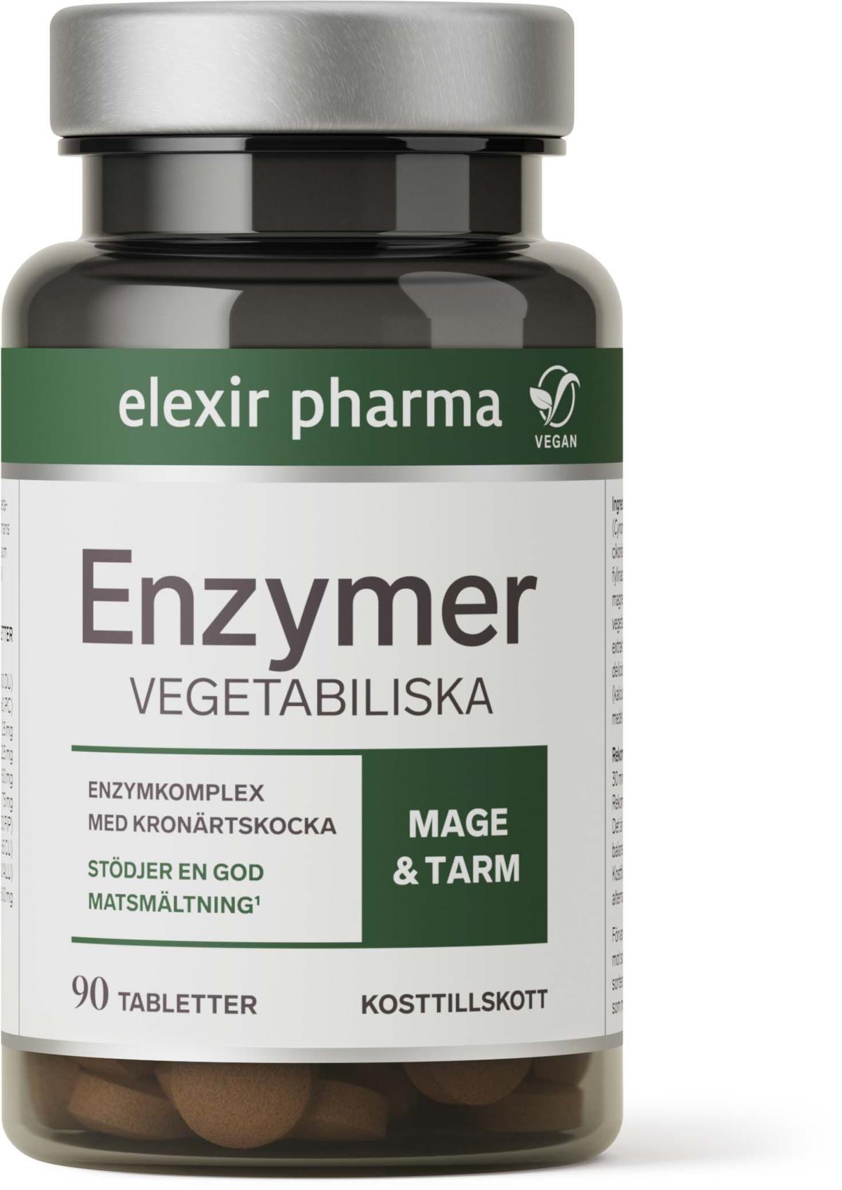 Elexir Pharma Enzymer 90 st