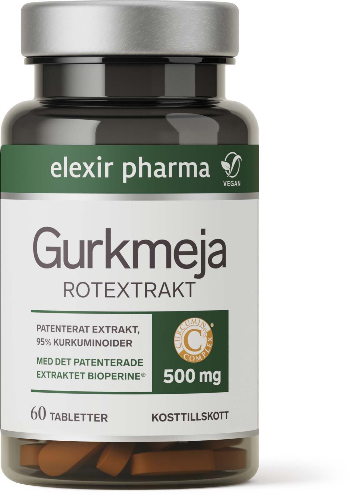 Elexir Pharma Gurkmeja 60 st