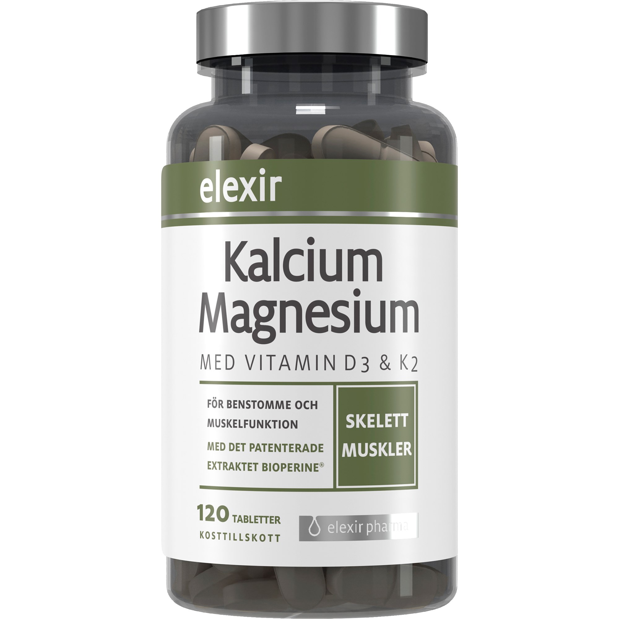 Elexir Pharma Kalcium/Magnesium 120 st