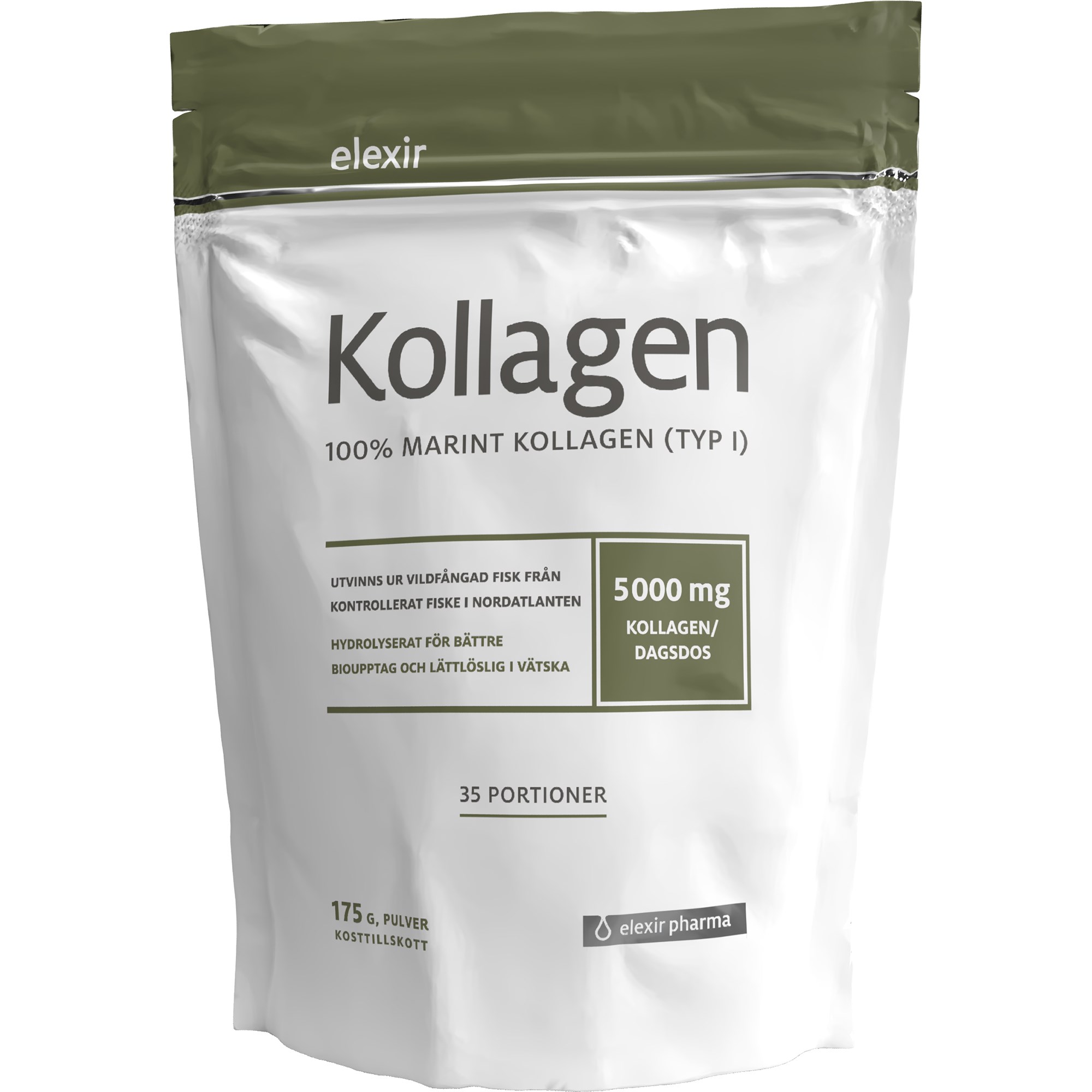 Elexir Pharma Kollagenpulver Marint 175 g