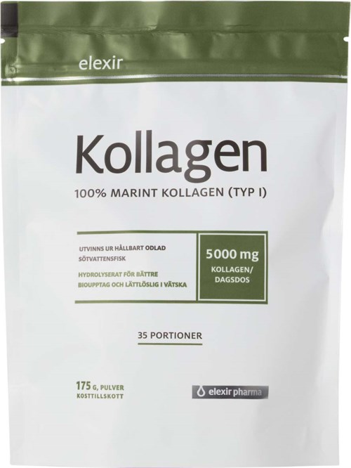 Elexir Pharma Kollagen 100% Marint 175 g