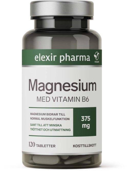 Elexir Pharma Magnesium 375mg 120 st