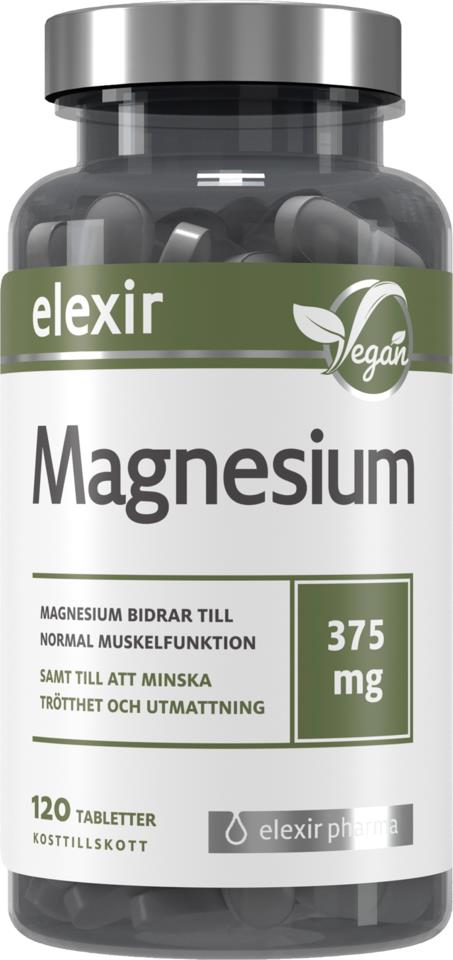 Elexir Pharma Magnesium 375mg 120 kpl